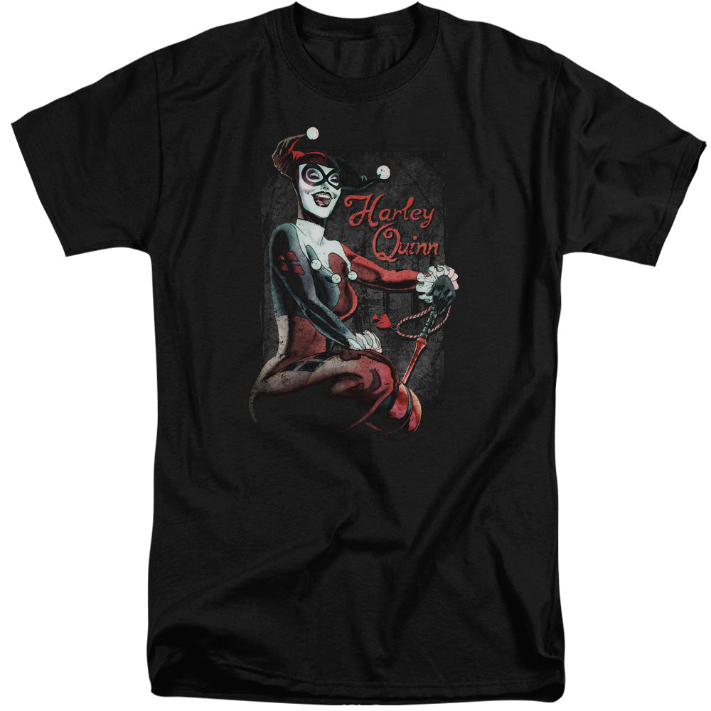 BATMAN/LAUGH IT UP - S/S ADULT TALL 18/1 - BLACK