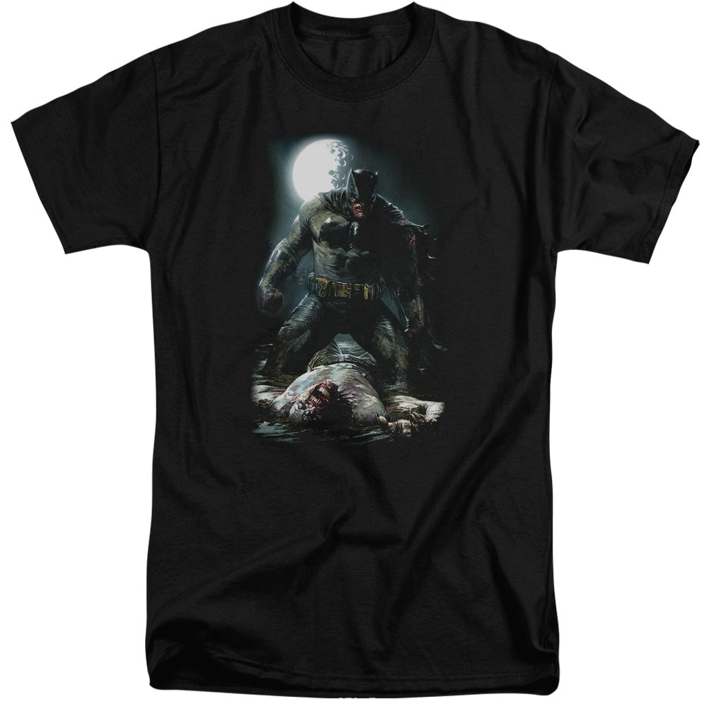 BATMAN/MUDHOLE - S/S ADULT TALL 18/1 - BLACK