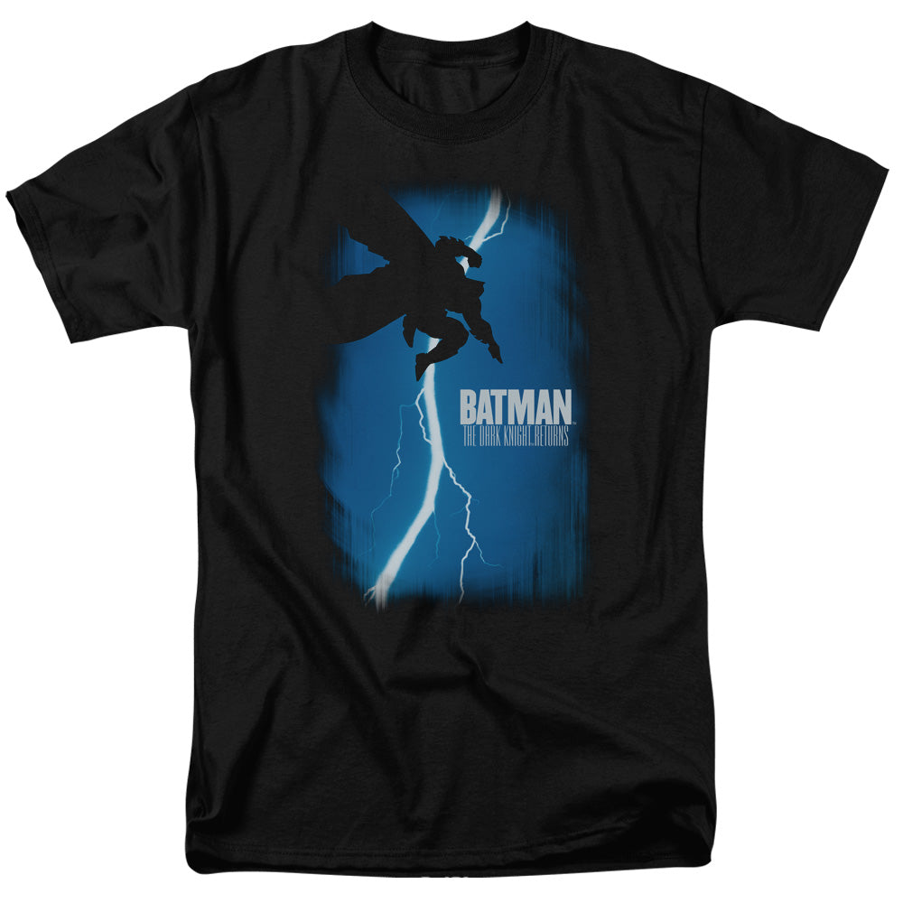 BATMAN/DKR COVER - S/S ADULT 18/1 - BLACK
