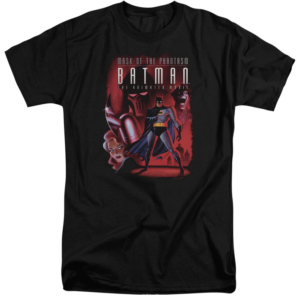 BATMAN/PHANTASM COVER - S/S ADULT TALL 18/1 - BLACK