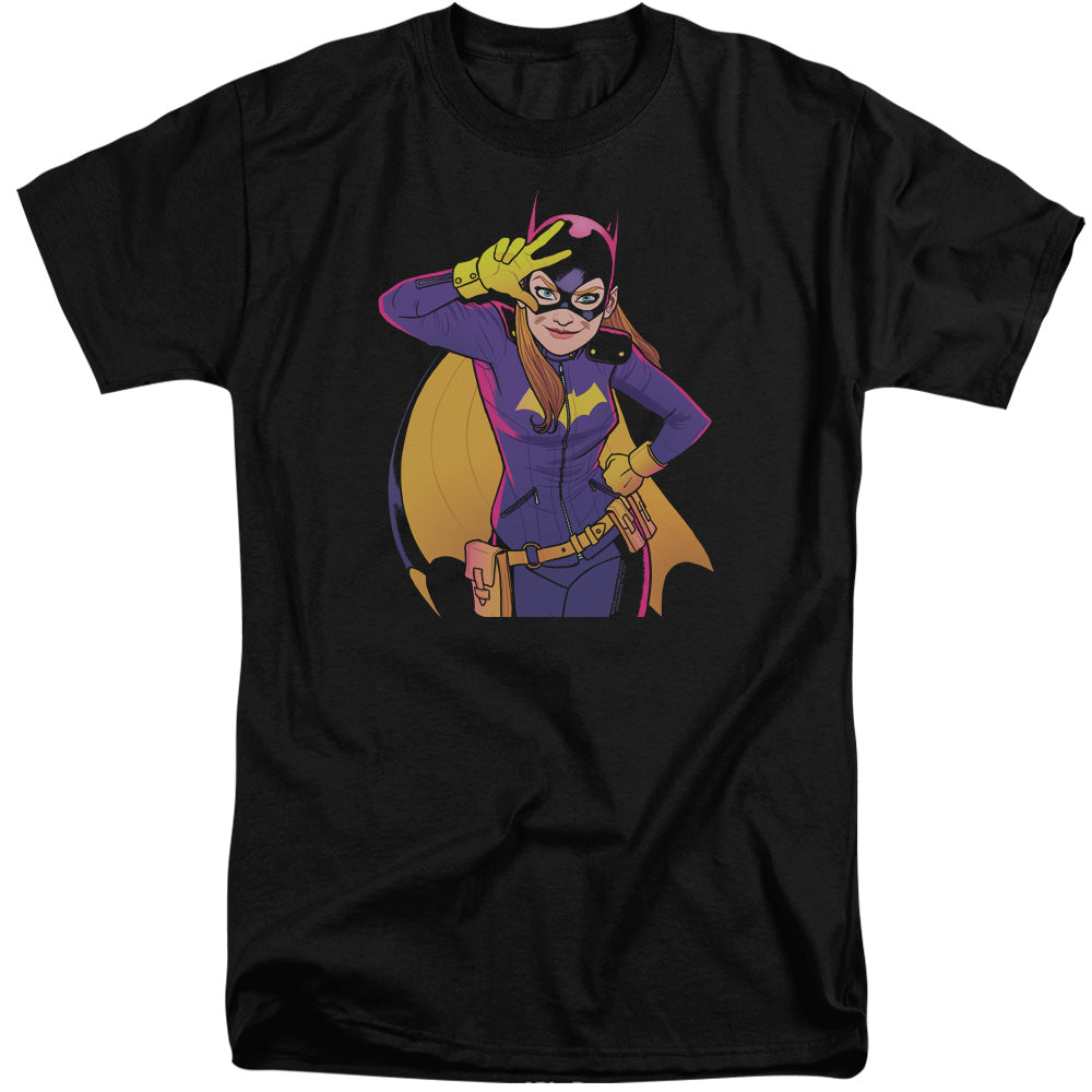 BATMAN/BATGIRL MOVES - S/S ADULT TALL 18/1 - BLACK
