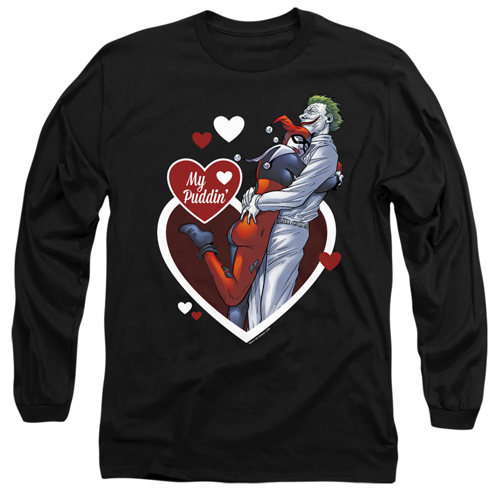 BATMAN/MY PUDDIN - L/S ADULT 18/1 - BLACK