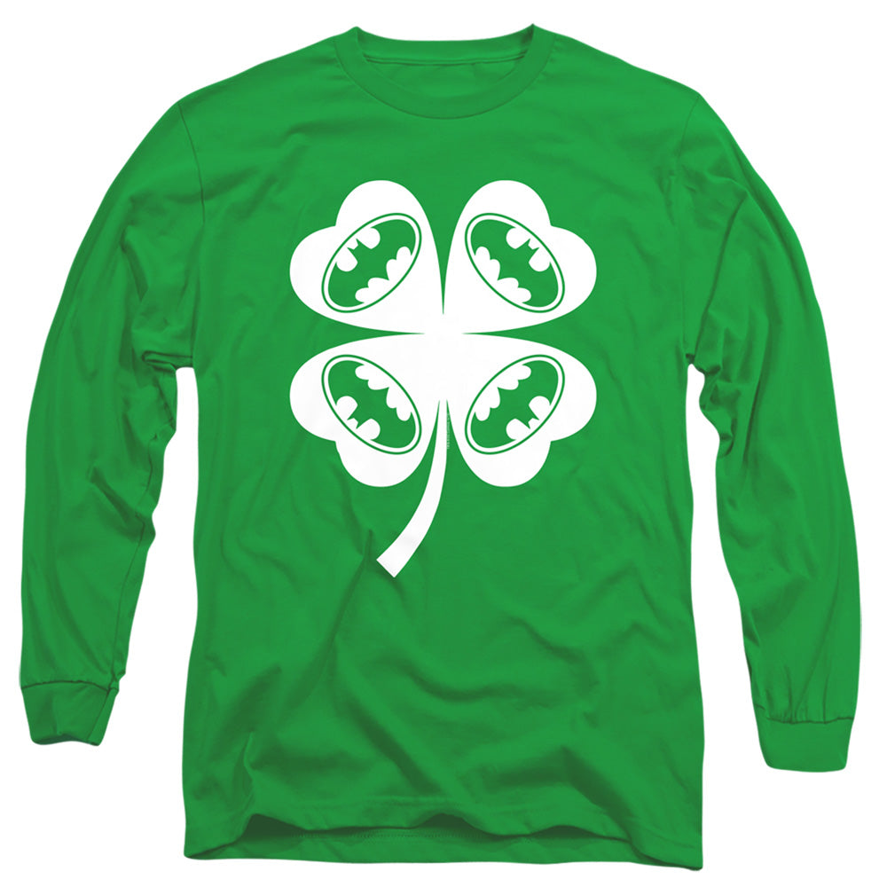 BATMAN/BAT CLOVER - L/S ADULT 18/1 - KELLY GREEN