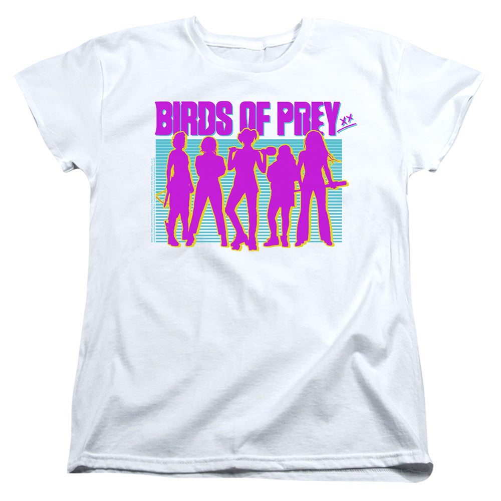 BIRDS OF PREY/SILHOUETTES - S/S WOMENS TEE - WHITE