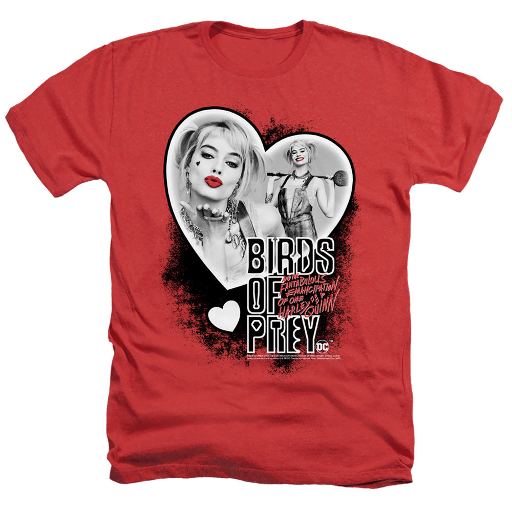 BIRDS OF PREY/HEART HARLEY - ADULT HEATHER - RED