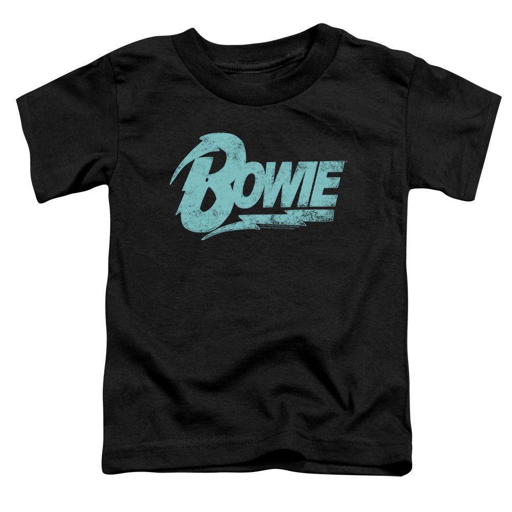 DAVID BOWIE/LOGO - S/S TODDLER TEE - BLACK