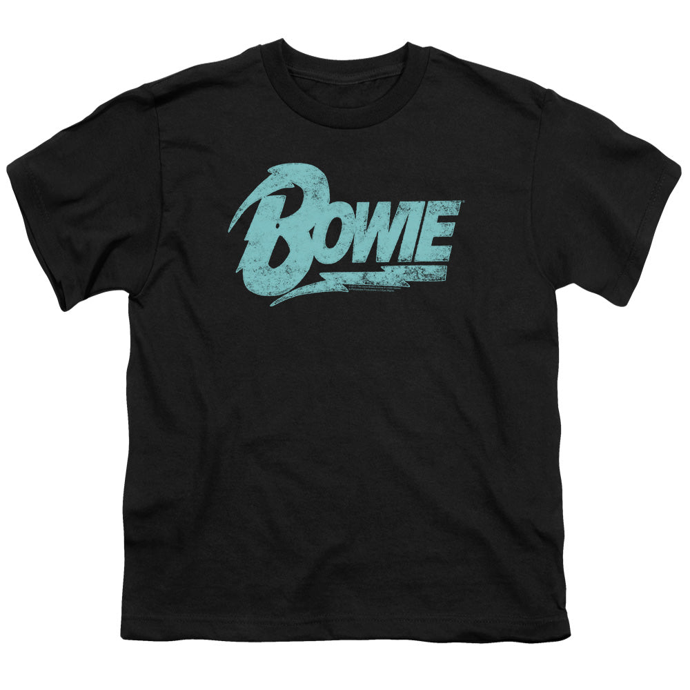 DAVID BOWIE/LOGO - S/S YOUTH 18/1 - BLACK