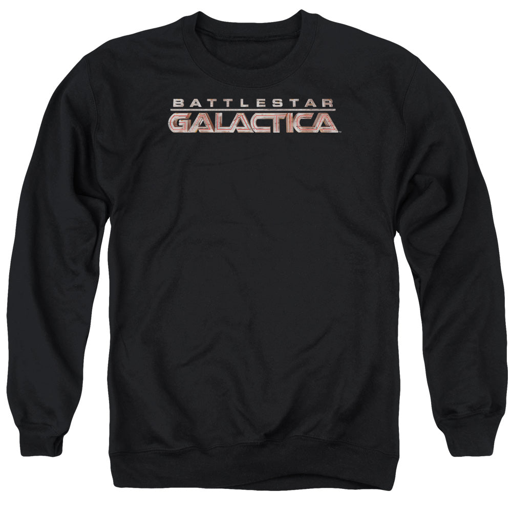 BSG/LOGO - ADULT CREWNECK SWEATSHIRT - BLACK