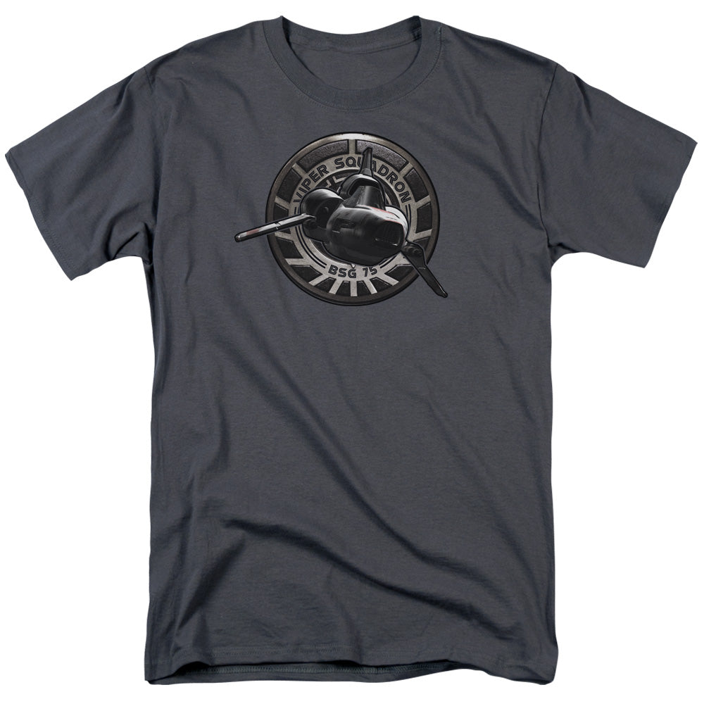 BSG/VIPER SQUADRON - S/S ADULT 18/1 - CHARCOAL