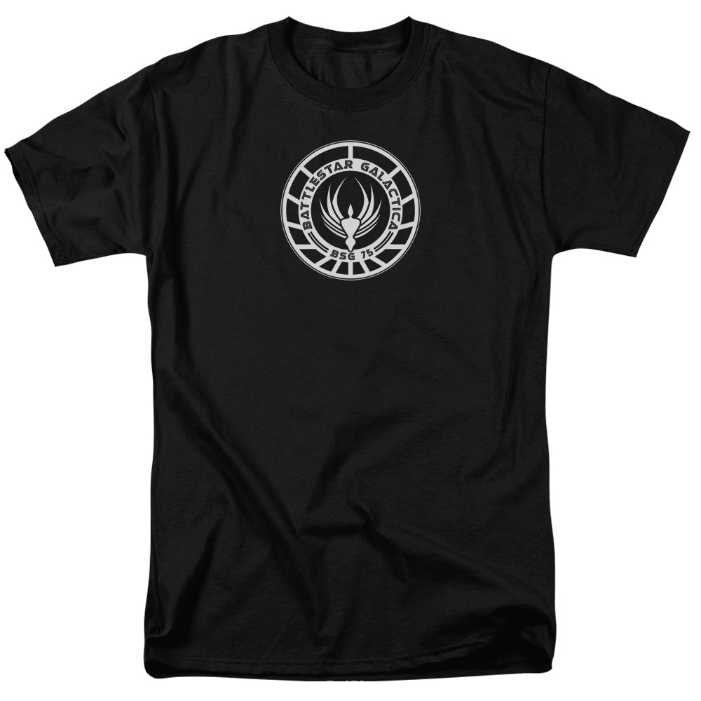 BSG/GALACTICA BADGE - S/S ADULT 18/1 - BLACK