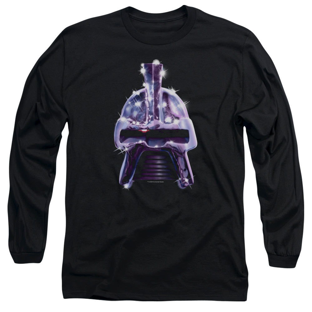 BSG/RETRO CYLON HEAD - L/S ADULT 18/1 - BLACK