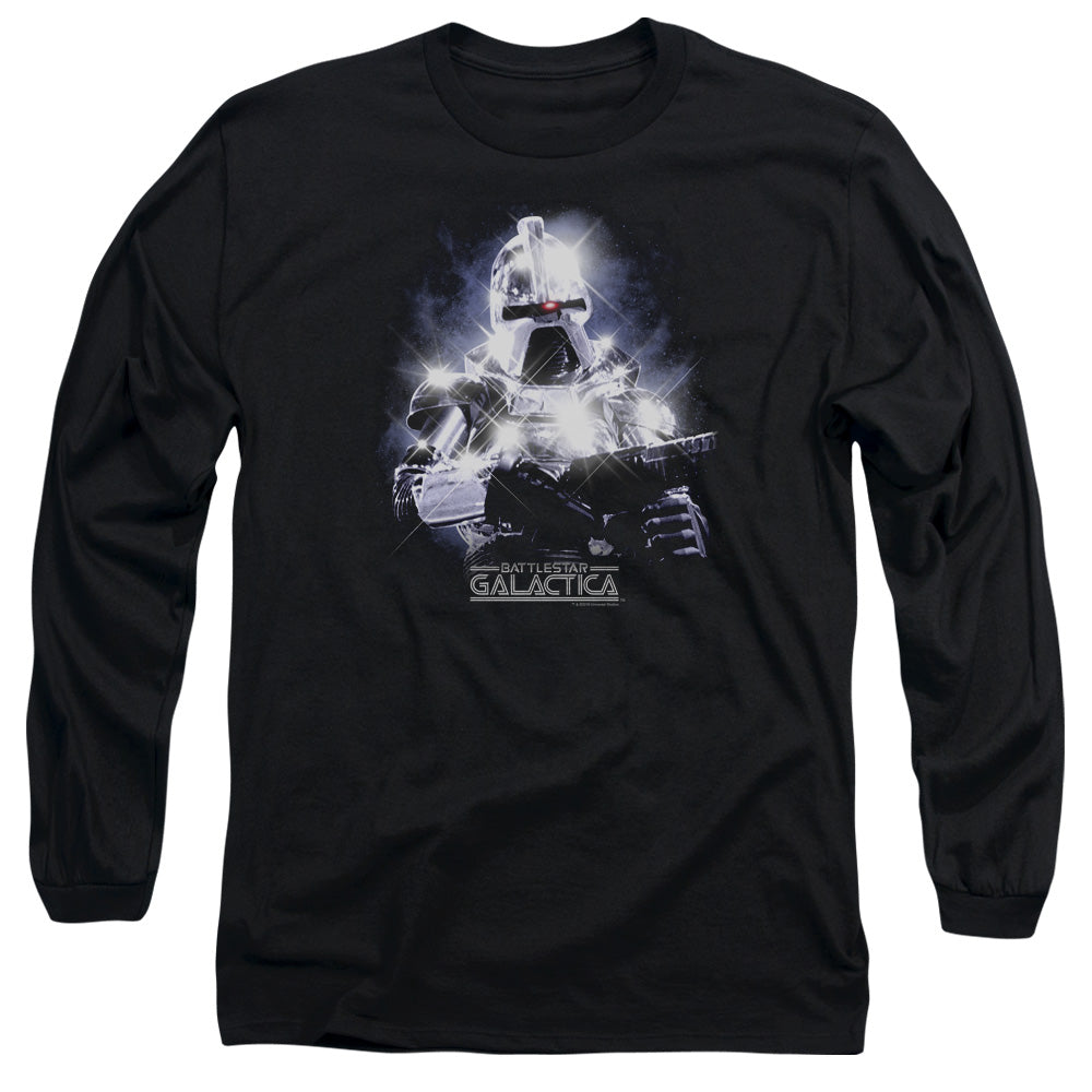 BSG/35TH ANNIVERSARY CYLON - L/S ADULT 18/1 - BLACK