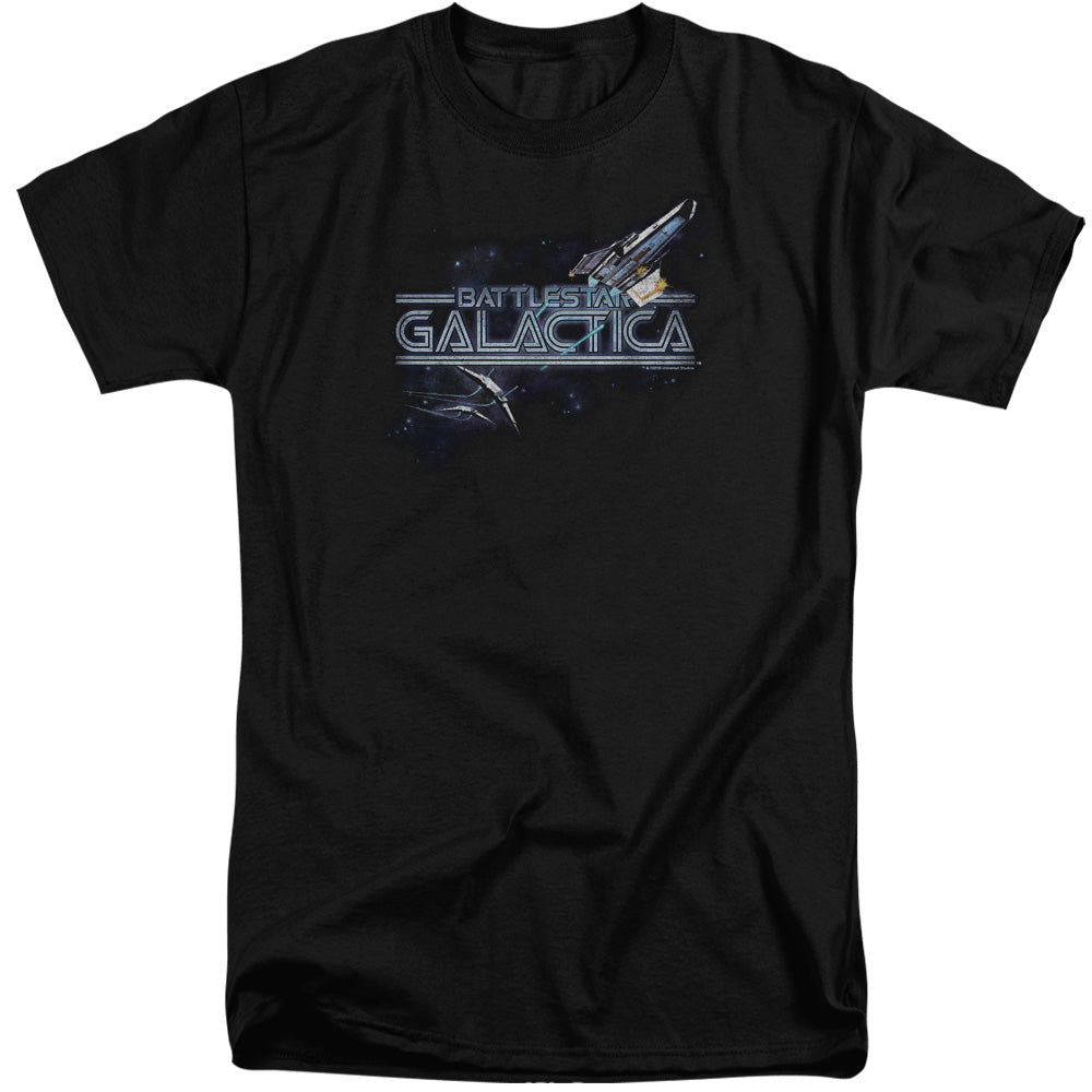 BSG/CYLON PERSUIT - S/S ADULT TALL 18/1 - BLACK