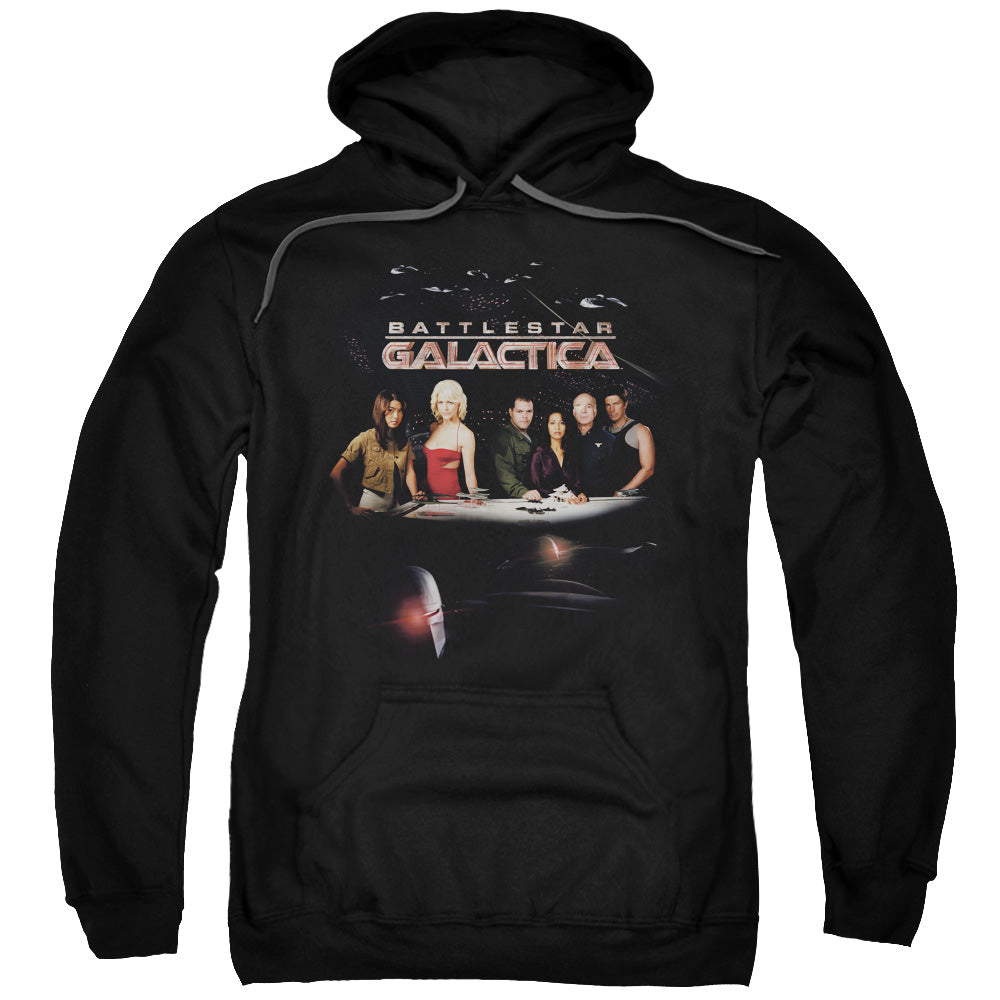 BSG/DESTINY - ADULT PULLOVER HOODIE - BLACK