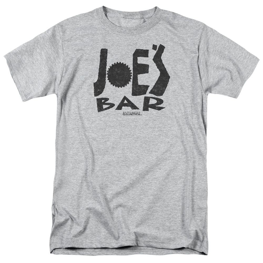 BSG/JOES BAR LOGO - S/S ADULT 18/1 - ATHLETIC HEATHER