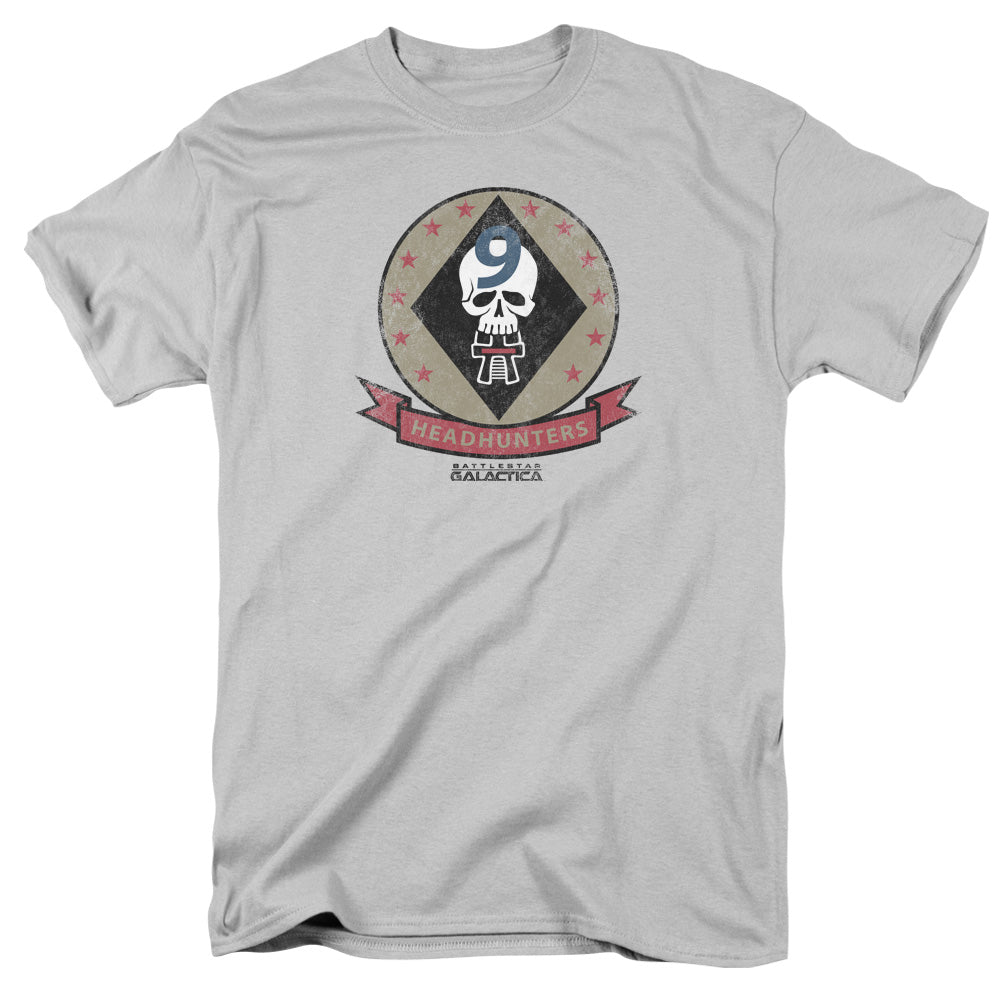 BSG/HEADHUNTERS BADGE - S/S ADULT 18/1 - SILVER