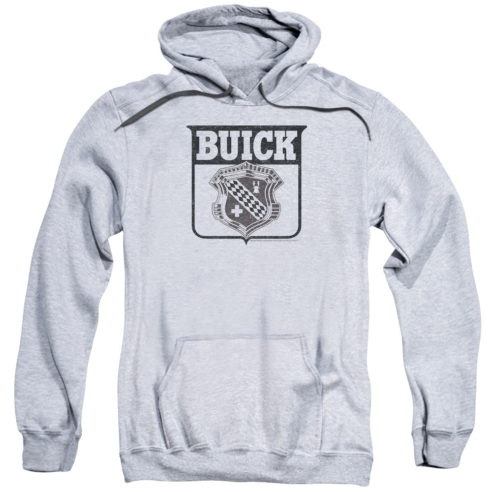 BUICK/1946 EMBLEM - ADULT PULLOVER HOODIE - ATHLETIC HEATHER