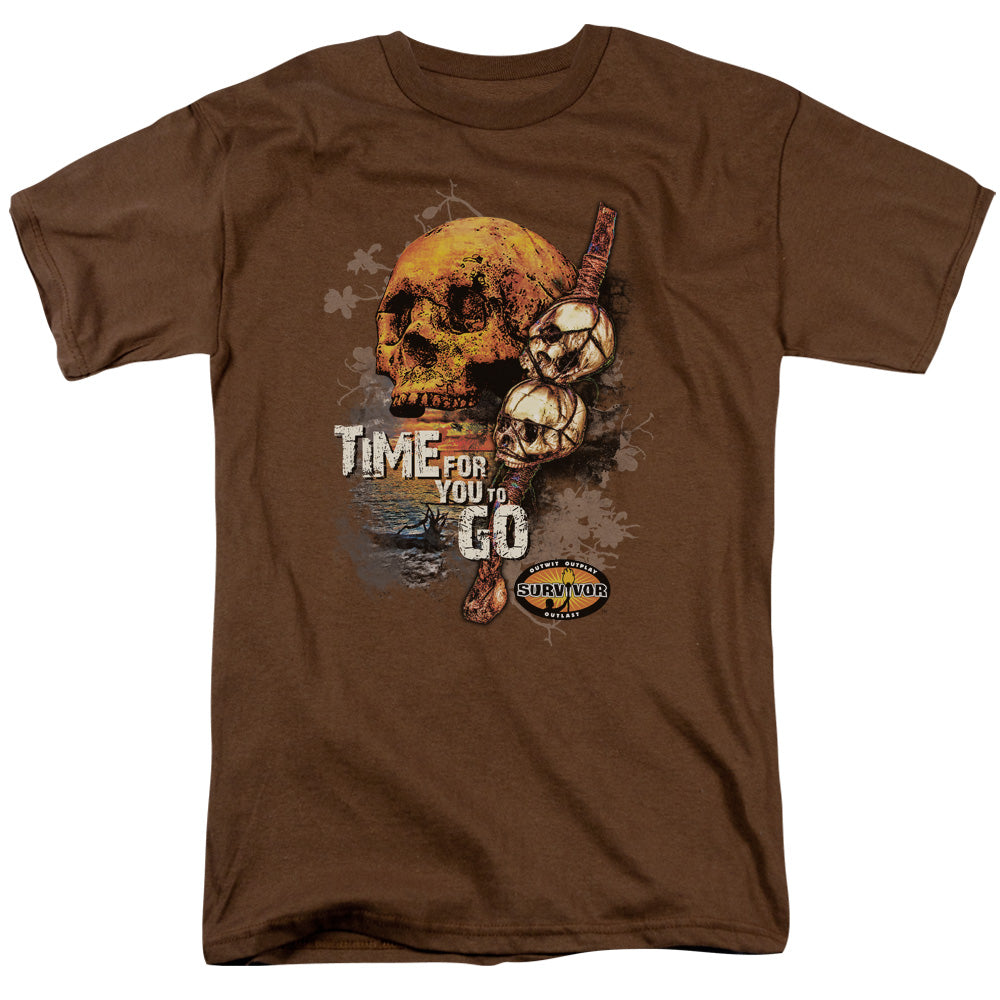 SURVIVOR/TIME TO GO - S/S ADULT 18/1 - COFFEE