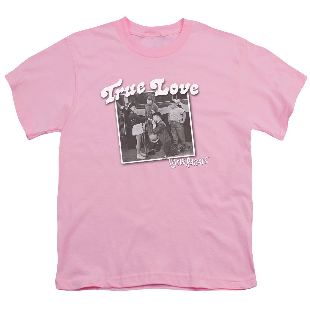 LITTLE RASCALS/TRUE LOVE - S/S YOUTH 18/1 - PINK