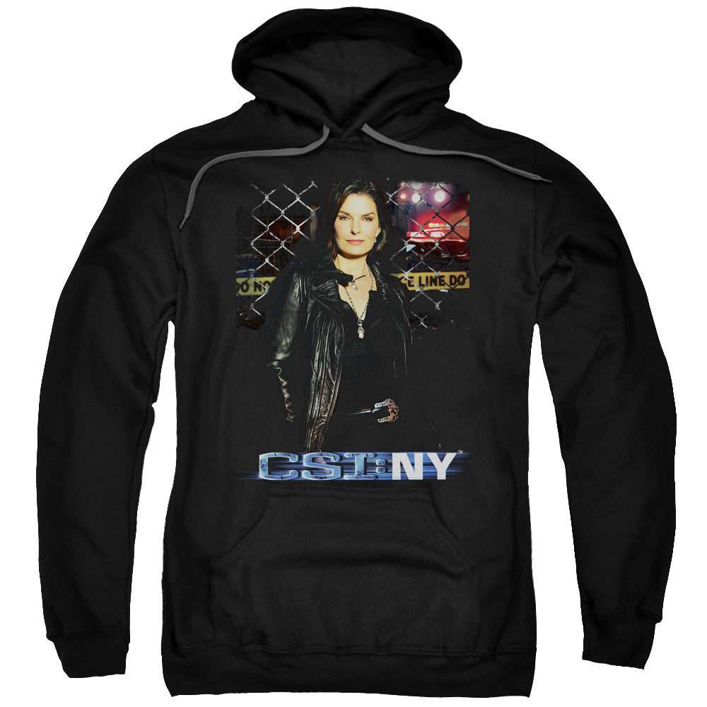 CSI NY/JO - ADULT PULLOVER HOODIE - BLACK
