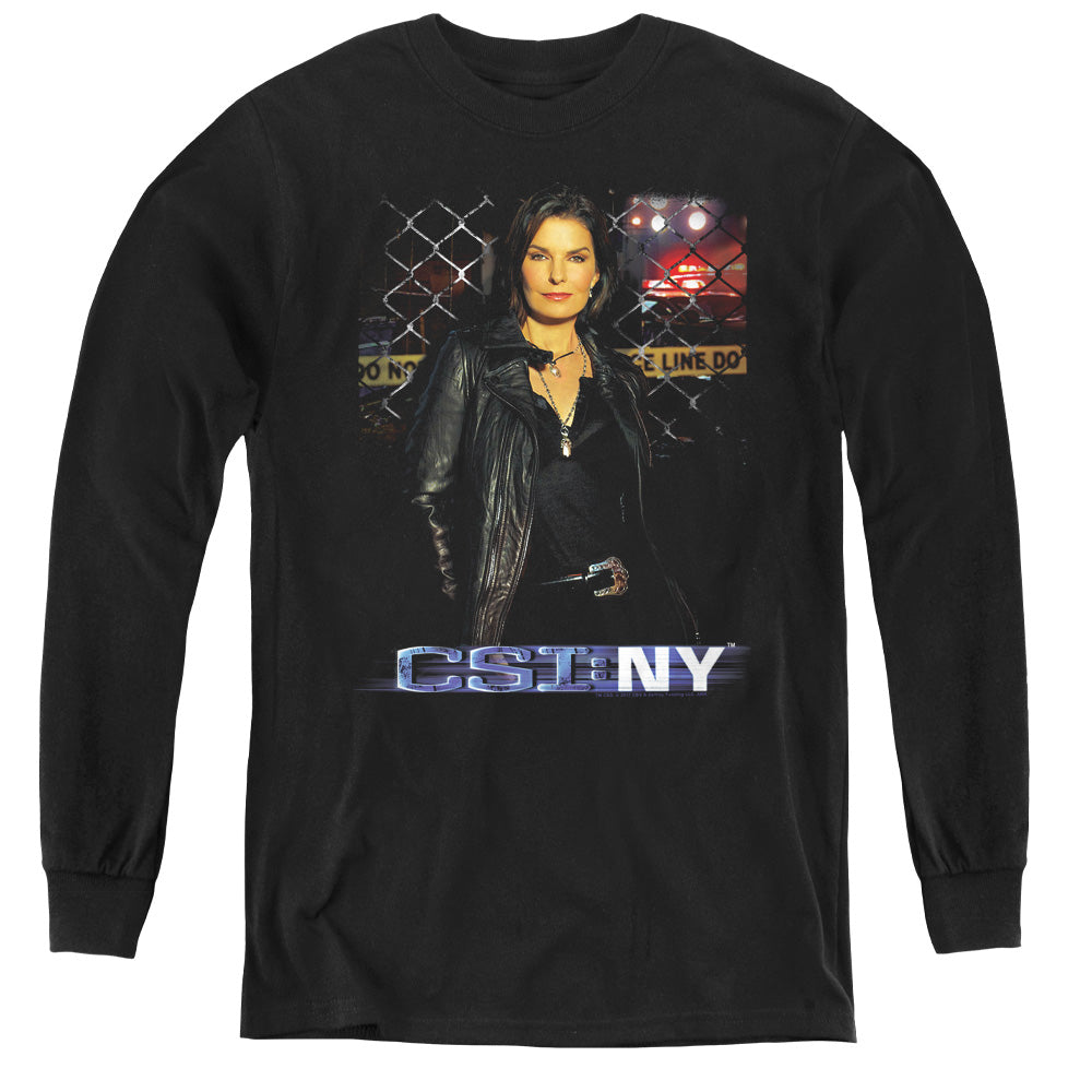 CSI NY/JO - YOUTH LONG SLEEVE TEE - BLACK