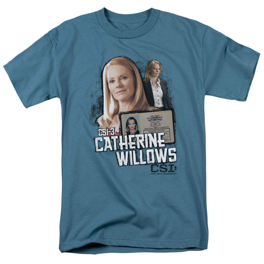 CSI/CATHERINE WILLOWS - S/S ADULT 18/1 - SLATE