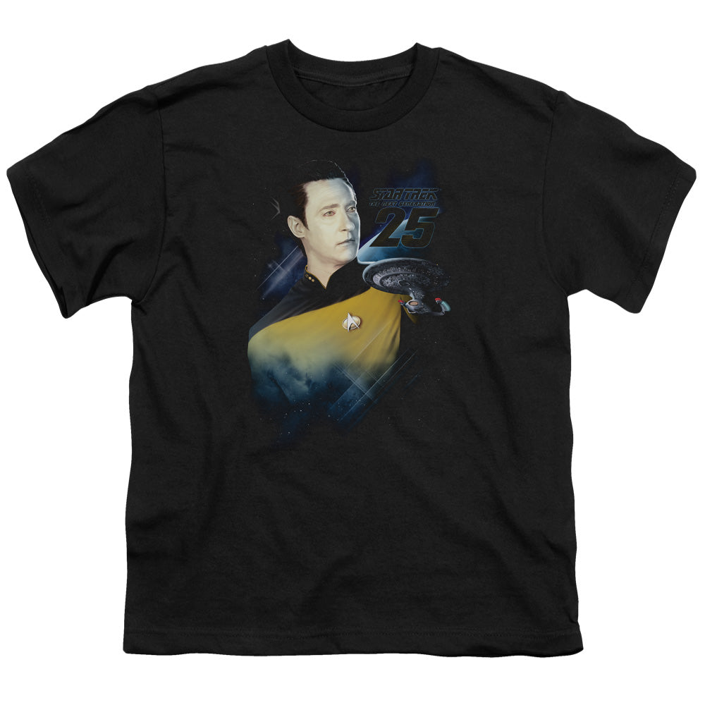 STAR TREK/DATA 25TH - S/S YOUTH 18/1 - BLACK
