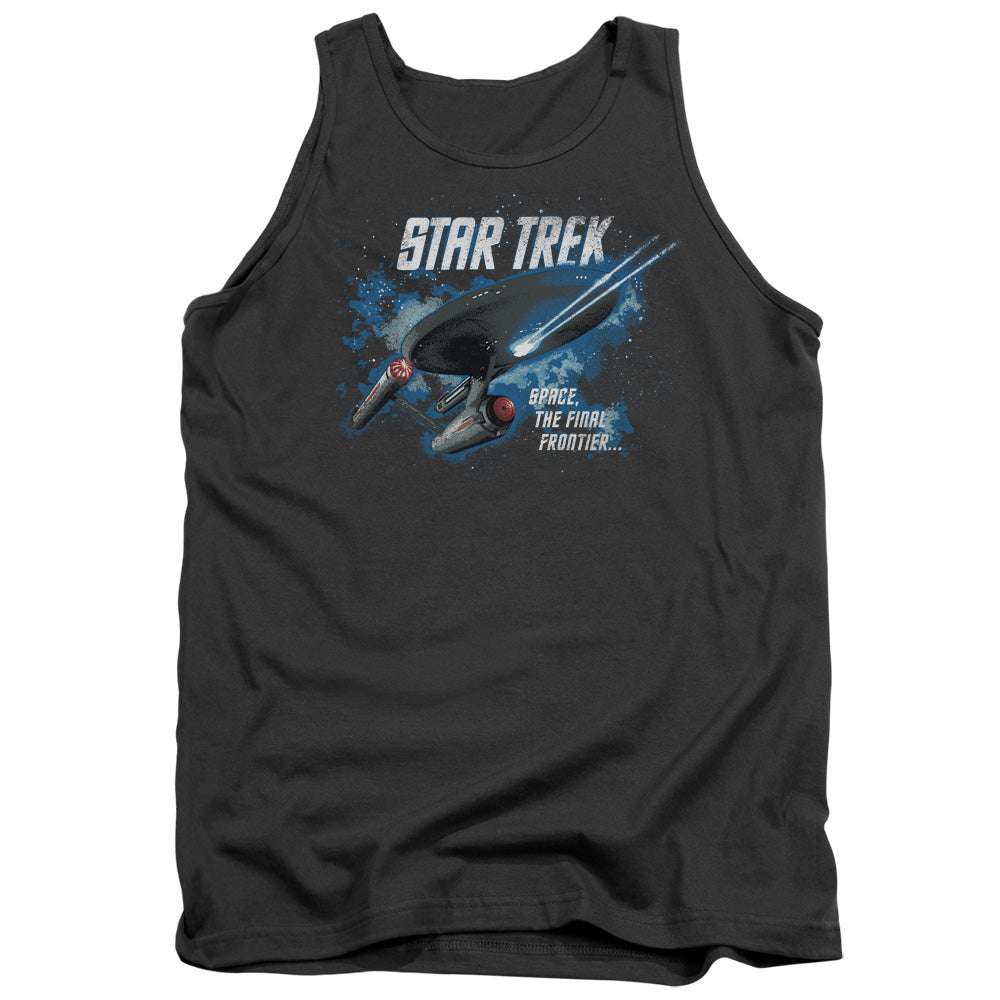 STAR TREK/THE FINAL FRONTIER - ADULT TANK - CHARCOAL
