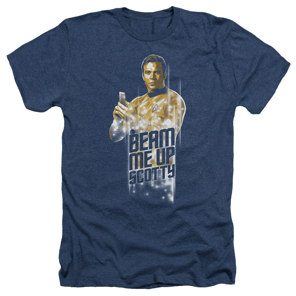 STAR TREK/BEAM ME UP - ADULT HEATHER - NAVY