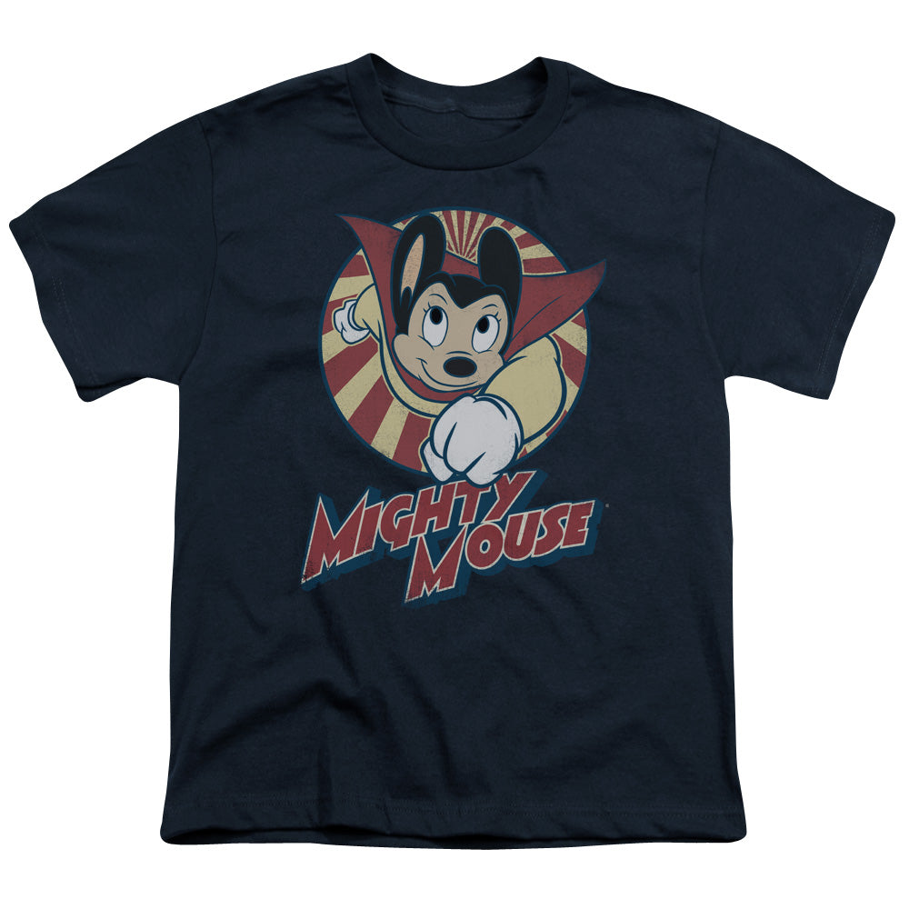 MIGHTY MOUSE/THE ONE THE ONLY - S/S YOUTH 18/1 - NAVY