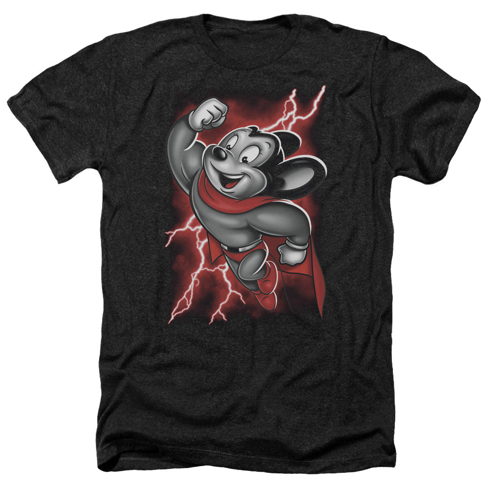 MIGHTY MOUSE/MIGHTY STORM - ADULT HEATHER - BLACK