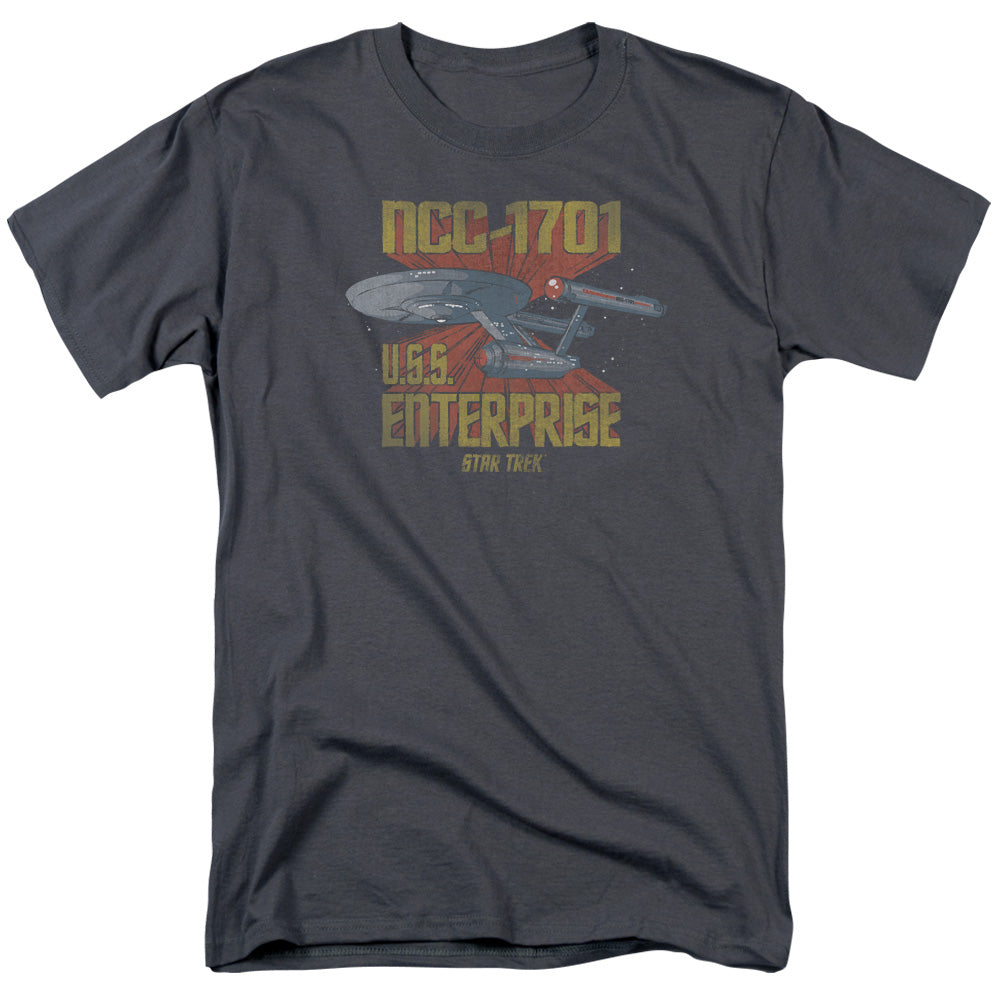 STAR TREK/NCC1701 - S/S ADULT 18/1 - CHARCOAL