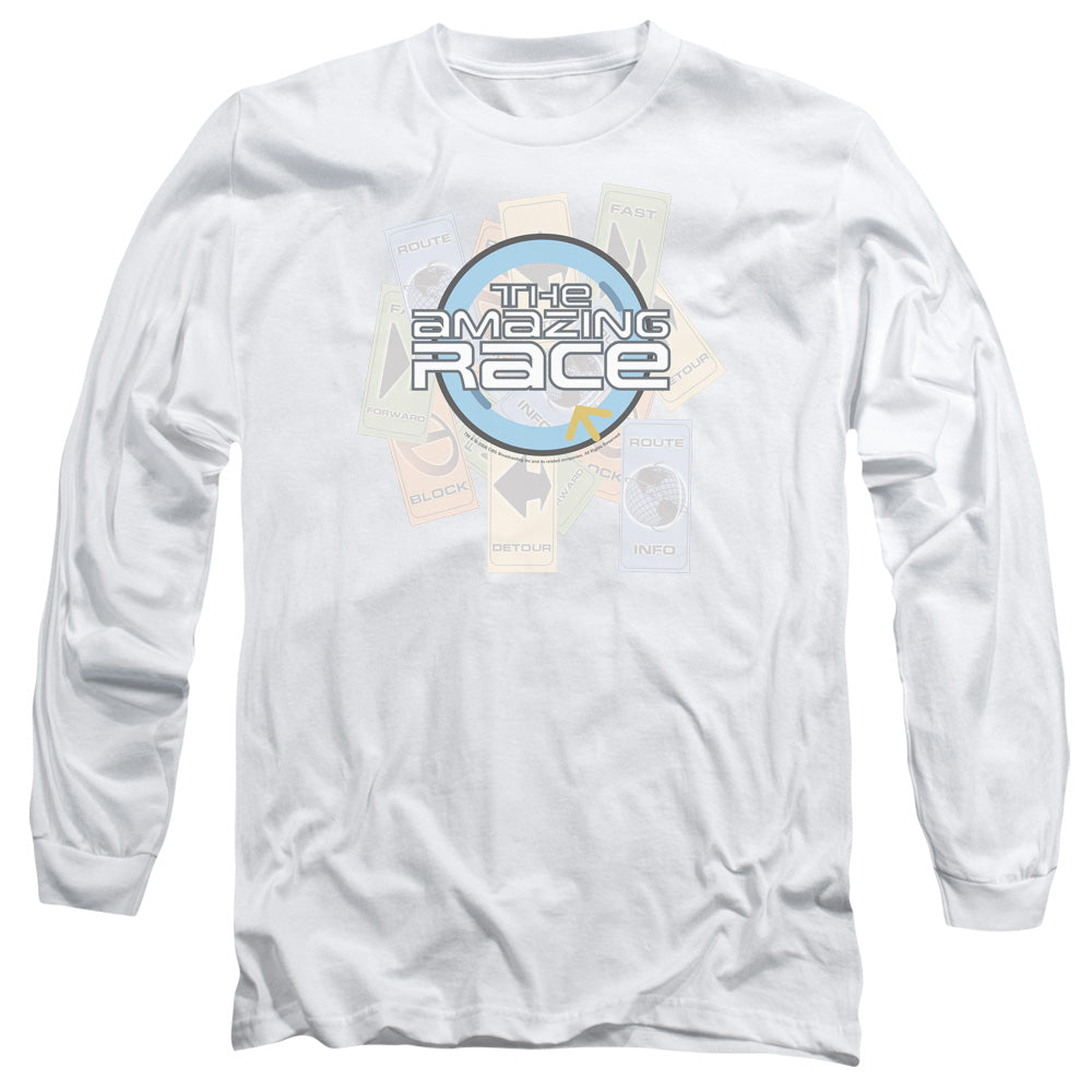 AMAZING RACE/THE RACE - L/S ADULT 18/1 - WHITE