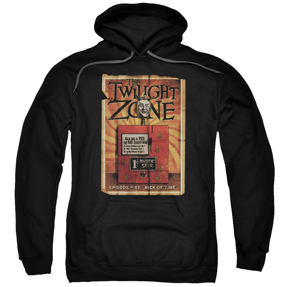 TWILIGHT ZONE/SEER - ADULT PULLOVER HOODIE - BLACK
