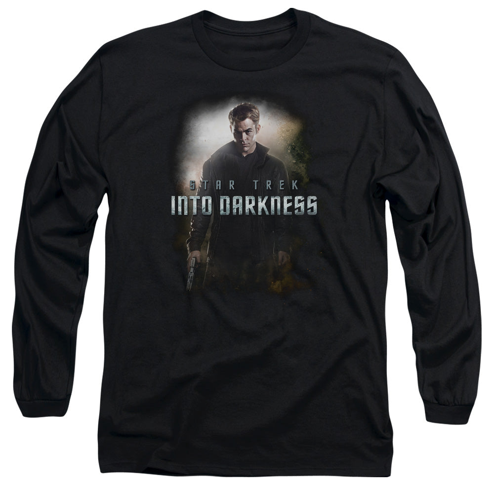 STAR TREK/DARKNESS KIRK - L/S ADULT 18/1 - BLACK