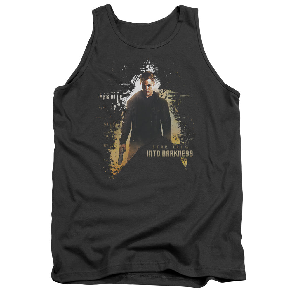 STAR TREK/DARK HERO - ADULT TANK - CHARCOAL