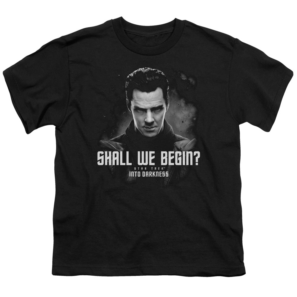 STAR TREK/SHALL WE BEGIN - S/S YOUTH 18/1 - BLACK