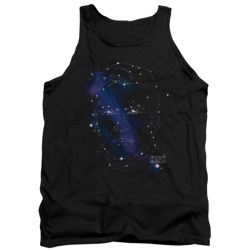 STAR TREK/KIRK CONSTELLATIONS - ADULT TANK - BLACK