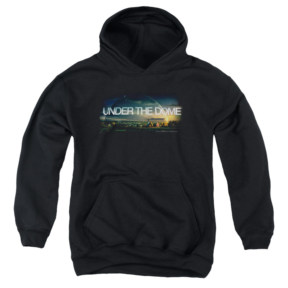 UNDER THE DOME/DOME KEY ART - YOUTH PULLOVER HOODIE - BLACK