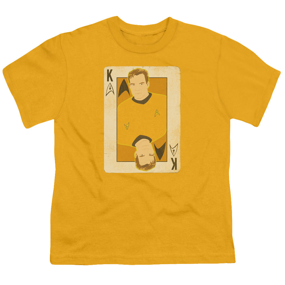 STAR TREK/TOS KING - S/S YOUTH 18/1 - GOLD