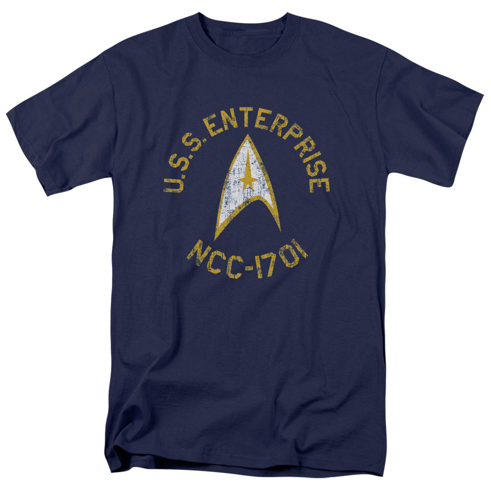 STAR TREK/COLLEGIATE - S/S ADULT 18/1  -  NAVY