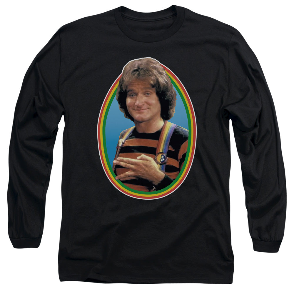 MORK & MINDY/MORK -  L/S ADULT 18/1  - BLACK