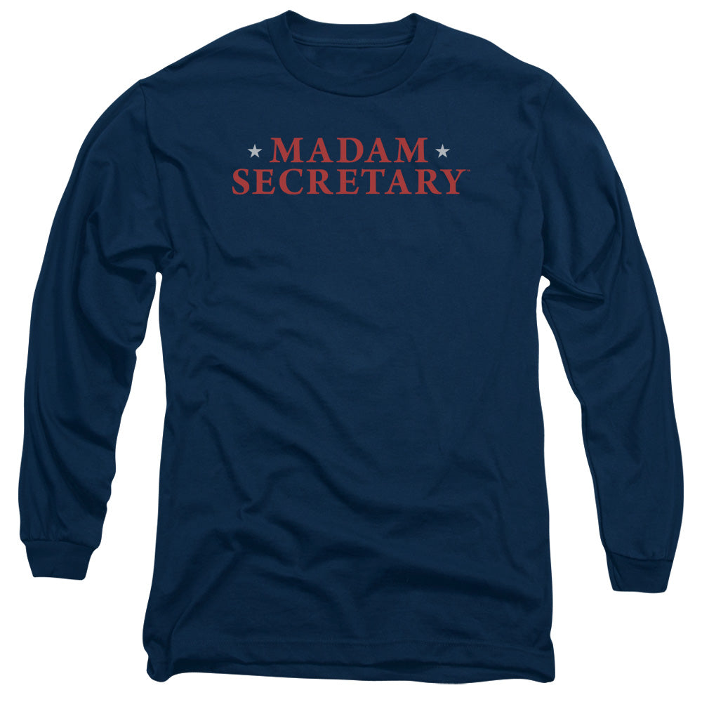 MADAM SECRETARY/LOGO -  L/S ADULT 18/1  - NAVY