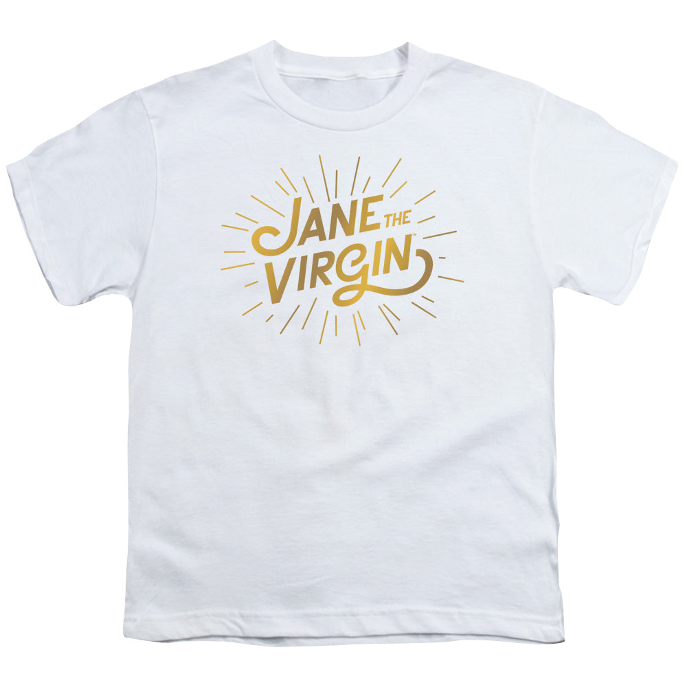 JANE THE VIRGIN/GOLDEN LOGO - S/S YOUTH 18/1 - WHITE