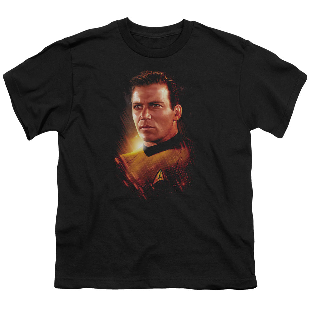 STAR TREK/EPIC KIRK - S/S YOUTH 18/1 - BLACK