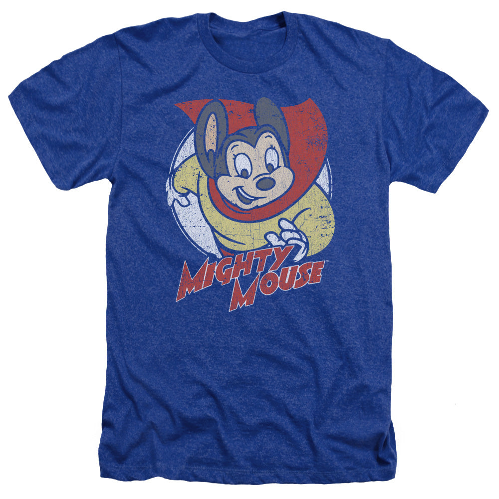 MIGHTY MOUSE/MIGHTY CIRCLE - ADULT HEATHER - ROYAL BLUE