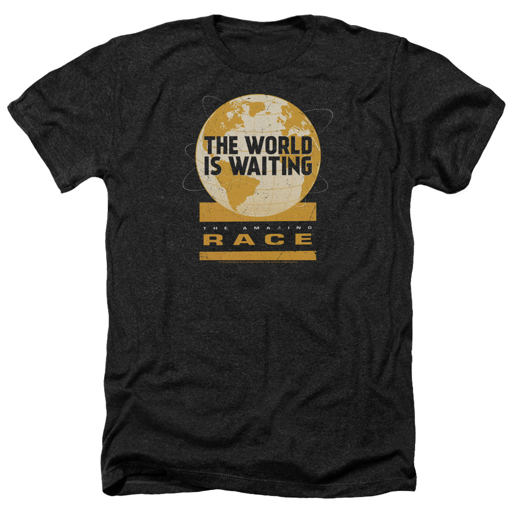 AMAZING RACE/WAITING WORLD - ADULT HEATHER - BLACK