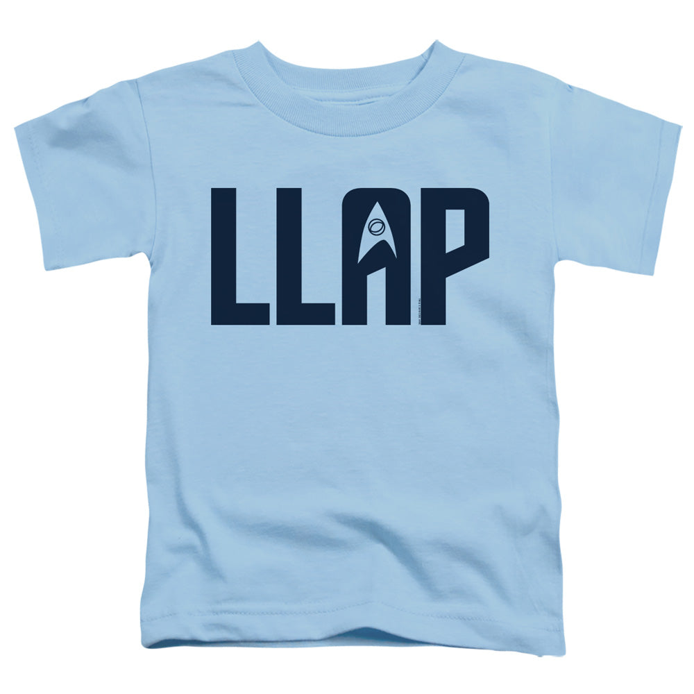 STAR TREK/LLAP - S/S TODDLER TEE - LIGHT BLUE
