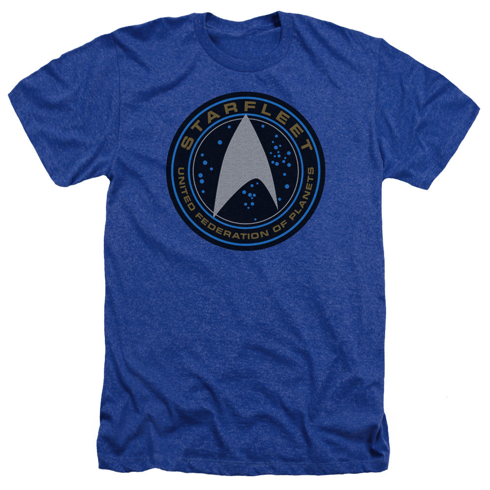 STAR TREK BEYOND/STARFLEET PATCH - ADULT HEATHER - ROYAL BLUE
