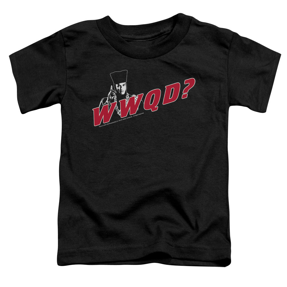 STAR TREK/WWQD - S/S TODDLER TEE - BLACK